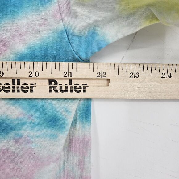 Buc-ees Shirt Mens XL Tie Dye Bucees Gas Station Short Sleeve Colorful Easter - Picture 8 of 10
